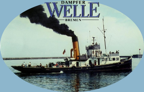 Dampfer Welle